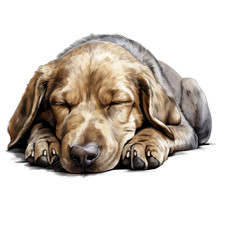 Adesivo auto XXL cane che