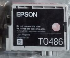 EPSON cartuccia originale T0486 Magenta light RX500, R200, RX600, RX620,  R300
