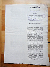 1850-Arresto di Casadio Gaetano per ferita da coltello-Ravenna+