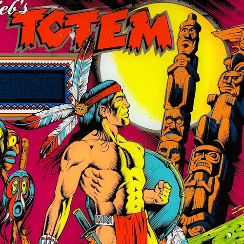Gottlieb totem flipper gioco - totem,