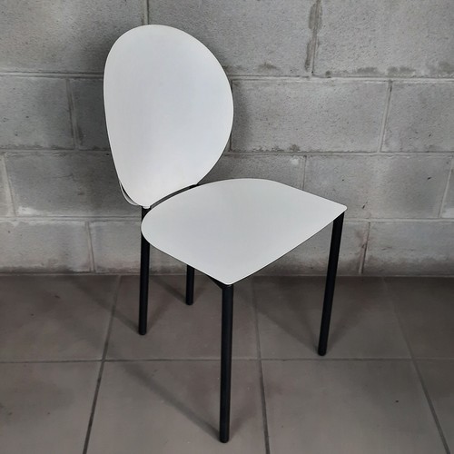 Sedia metallo bianco gioconda - metallo,