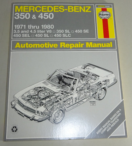 Manuale riparazione mercedes - manuale,
