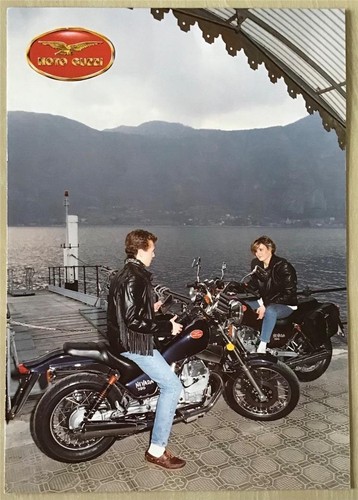 Brochure vendita moto guzzi - brochure,