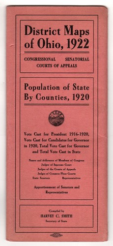 District maps ohio - ohio,, 1922
