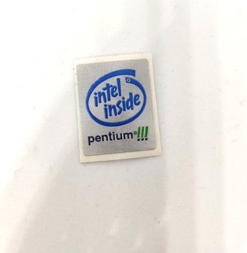 Sticker pentium iii intel - sticker,