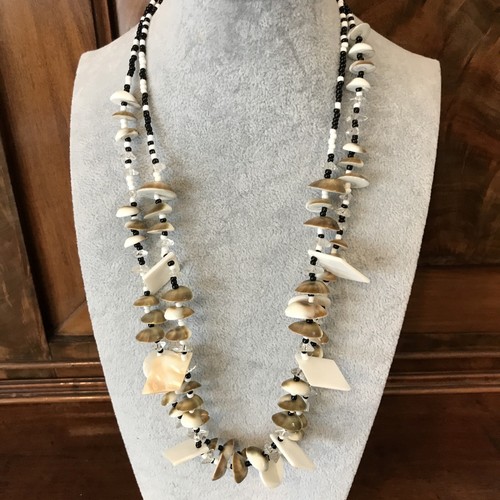 Collana perline madreperla - perline, e