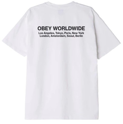 Shirt obey worldwide cities - worldwide,