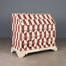 Ribalta Barocca Antica Lastrone di Noce Legno di Pioppo Bronzo Sud Italia '700