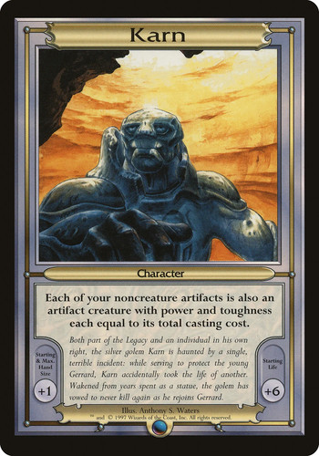 Karn vanguard special - special, magic