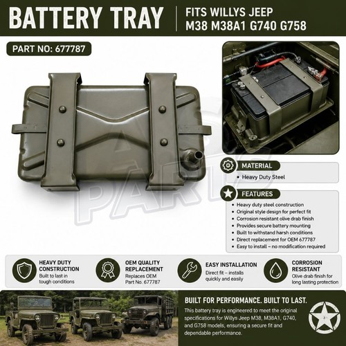 Adatto per jeep willys - jeep, m38