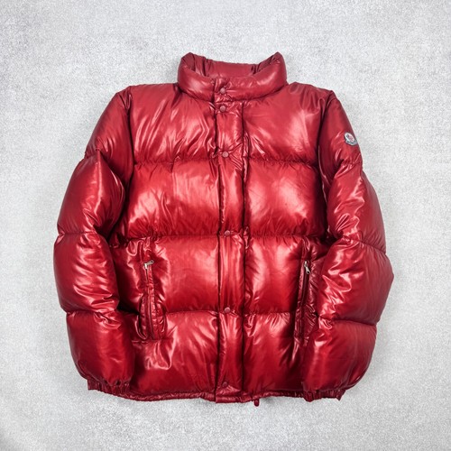 Piumino moncler vintage rosso - piumino,