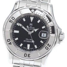 Orologio automatico da donna TUDOR Prince Date Hydronaut 99090P data quadrante nero_916595