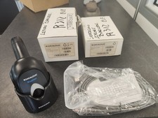 DATALOGIC GRYPHON D4130 BARCODE SCANNER 1D USB BLACK + Desk Wall Holder Black