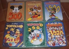 Topolino Metal Plates 500 1000 1500 2000 2500 3000 Latta Collezione Disney