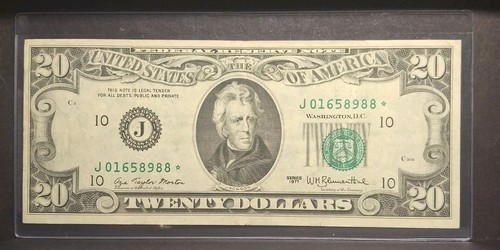 Banconota dollari 1977 - 20,
