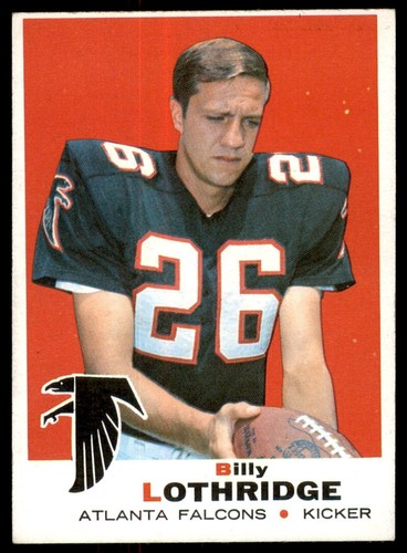 1969 topps football billy - 1969,