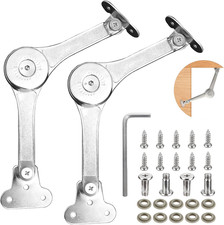 2 Cerniere Ribalta 75°90°110° Supporto Ammortizzato Ante Porte Mobili Coperchio