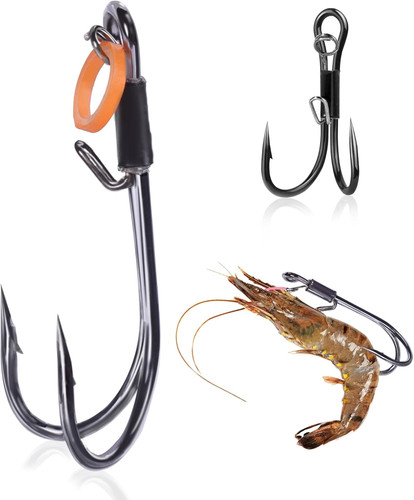 Ganci per gamberetti vivi - gamberetti,