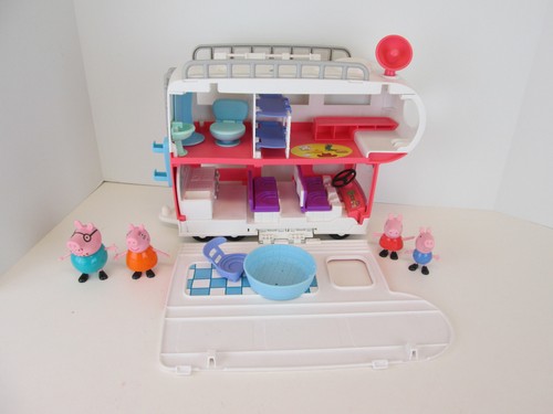 Lotto playset peppa pig - pig, camper