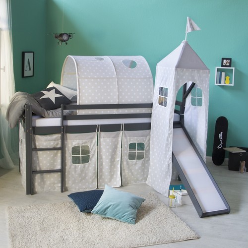 Letto soppalco 90x200 culla - letto, a