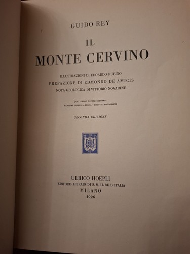 Monte cervino rey guido - rey,,