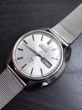 Rare Vintage Seiko 5 Actus SS Dx 6106 8460 25 J Top Cond Like New Work Japan UFO