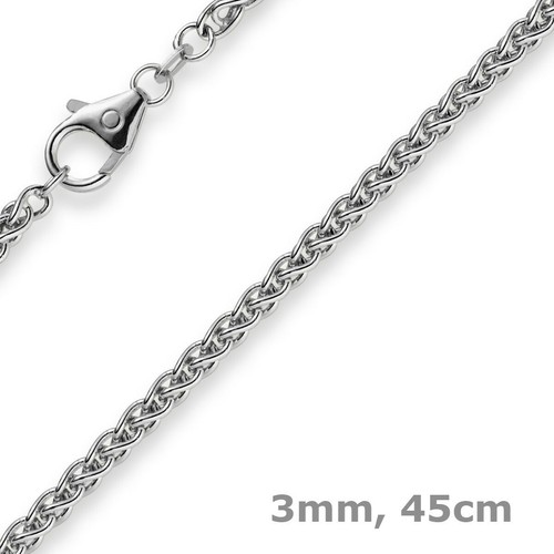 Collana zopfkette 3mm oro - collana, in