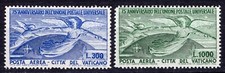 Vaticano - 1949 - Posta aerea UPU - Nuovi (MNH) / Certificato Bolaffi