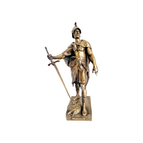 Statua bronzo scultura - statua, in