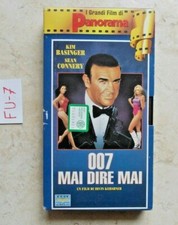 VHS VIDEOCASSETTA 007 MAI DIRE
