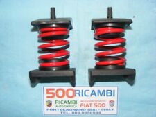 FIAT 500 F/L/R 126 COPPIA MOLLE RINFORZO BALESTRA ANTERIORE TAMPONE PER ASSETTO