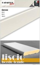 BATTISCOPA LISCIO 80X13 MM. IN