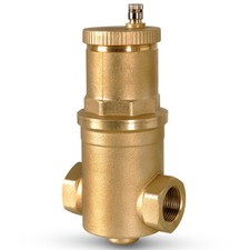 Disaeratore alta portata da 1" 1/4 impianti di riscaldamento e condizionamento