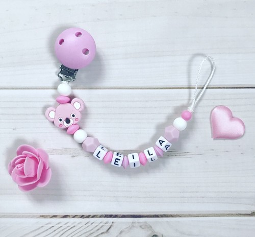 Pacifier chain bow nuckelkette - pacifier,