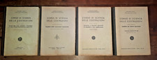 A. Ciappi CORSO DI SCIENZA DELLE COSTRUZIONI 4 Volumi Cremonese 1936/37/41/42