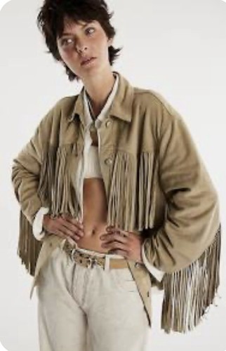 Free people giacca scamosciata - free,