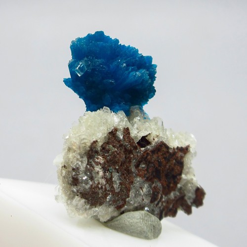 Cavansite con calcite - , su