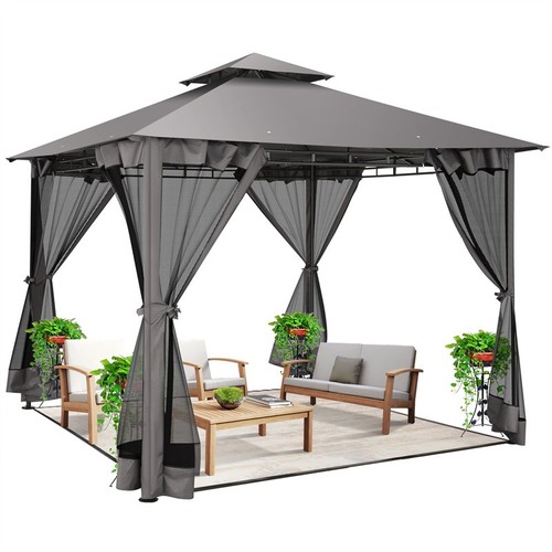10x10ft outdoor gazebo tent - 10x10ft,