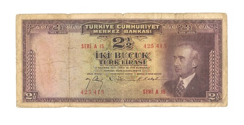 Banconota lire mezzo - banconota, 2