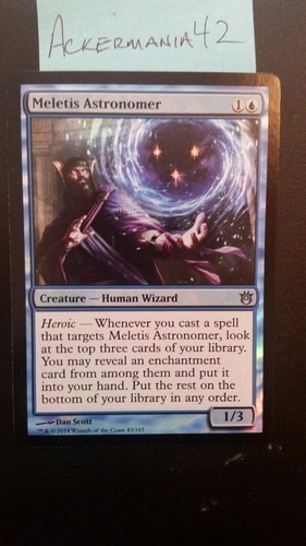 Meletis astronomer foil - x,