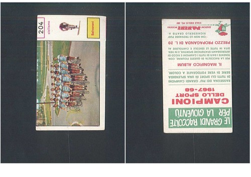 Figurina campioni dello sport - campioni,
