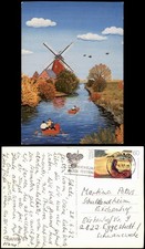 Cartolina Mulini a vento