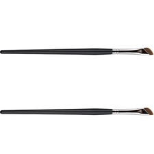  2 Pcs Pennello Angolato Eyeliner Pennelli Make up Occhi Per Il Trucco