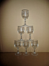 6 verres a vin BLANC 12 cl