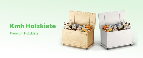 Kmh cassa portagiochi legno - kmh,