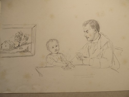Scuola francese xix disegno - xix,