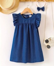 Abito da ragazza look denim