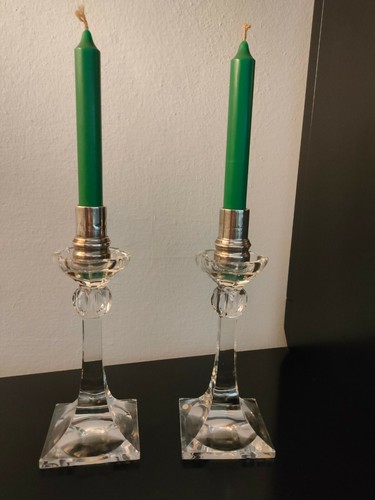 Coppia candeliere candelabro - ,