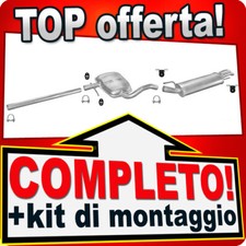 Scarico completo per golf - completo, vw