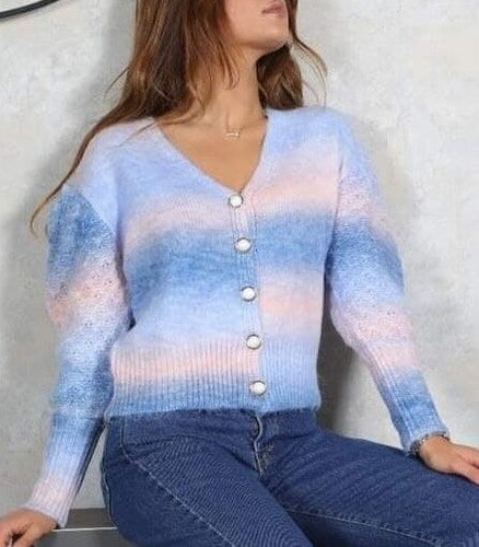 Cardigan donna caldo lana - cardigan,